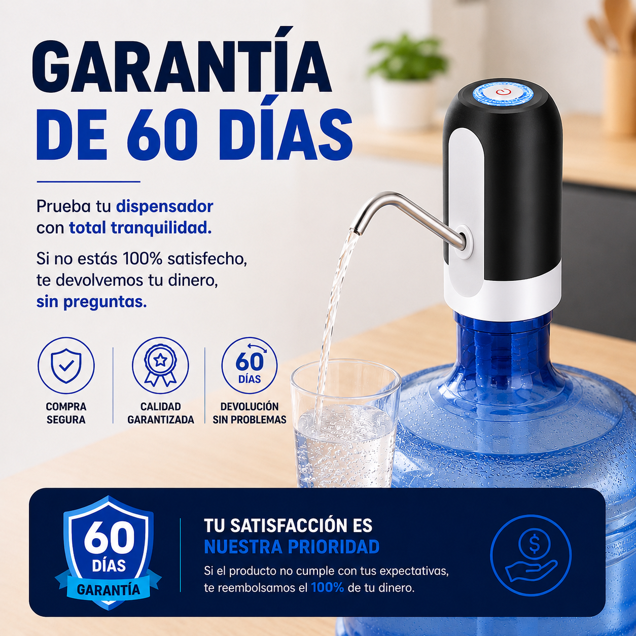 Dispensador de Agua Automático.